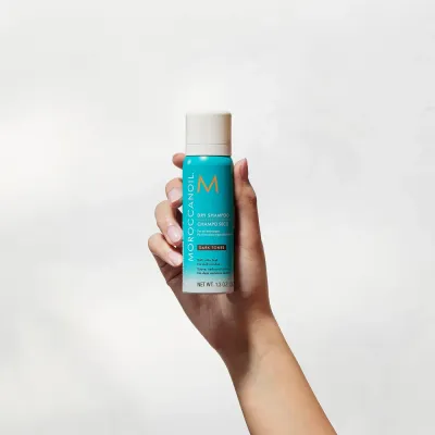 Moroccanoil Dry Shampoo Dark Tones сухой шампунь для темных волос дорожный формат 65 мл