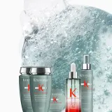 Набор косметики для волос "Шампунь и кондиционер" Kérastase GENESIS HOMME Thickening Bath Bain De Masse, 250 мл — фото 2