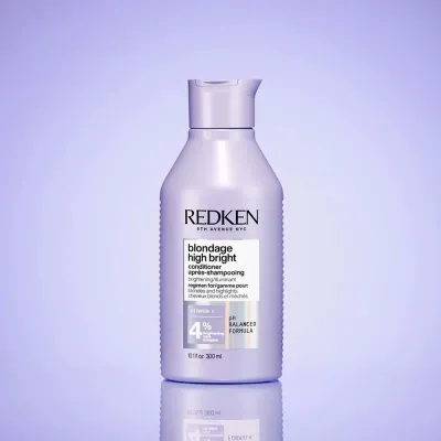 Набор косметики для волос "Шампунь и кондиционер" Redken Blondage High Bright Hair Conditioner, 300 мл