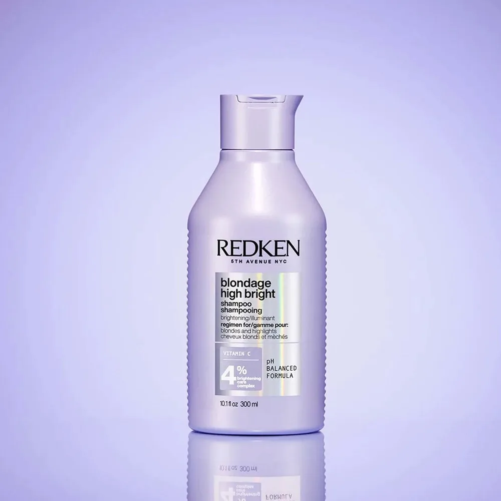 Набор косметики для волос "Шампунь и кондиционер" Redken Blondage High Bright Hair Shampoo, 300 мл