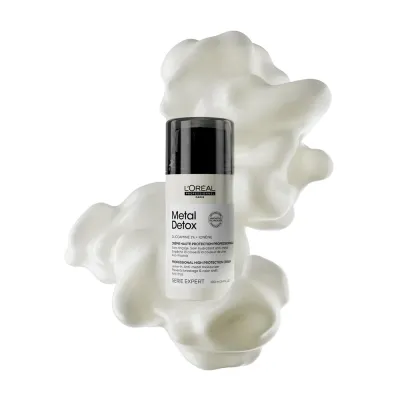 L'Oreal Professionnel Metal Detox крем для волос несмываемый защитный 100 мл