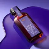 Масло для волос блонд, мелированных и седых Moroccanoil Violet Care — фото 3