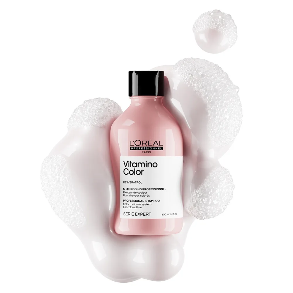 Шампунь для волос "Шампунь с маслом жожоба" L'Oréal Professionnel Vitamino Color szampon, 300 мл