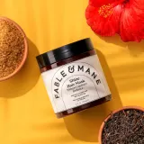 Крем для волос "Люкс" Fable & Mane Hair mask giving shine with black tea, 237 мл — фото 4