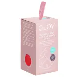 Шелковый красный тюрбан для волос GLOV Hair Wrap Satin Red, 1 шт — фото 2