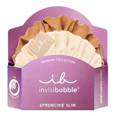 Набор 2 резинок для волос invisibobble Sprunchie Slim Premium