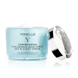 Крем увлажняющий для зрелой проблемной кожи лица Yonelle Hyaluronic Acid Forte Cream for Day and Night, 55 мл — фото 2