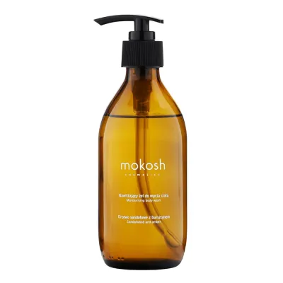 Увлажняющий гель для душа Mokosh "Sandalwood tree with amber", 300 мл
