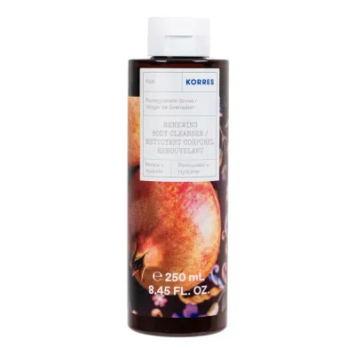 Korres Pomegranate Grove гель для душа с экстрактом алоэ 250 мл
