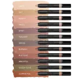 Карандаш для глаз Nudestix Magnetic Eye Colour, 2.8 г, оттенок Queen Olive — фото 5