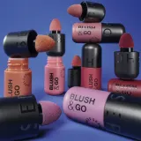 Румяна в жидкой текстуре с матовым эффектом Sephora Collection Blush & Go, 7 мл, оттенок 01 On point — фото 4