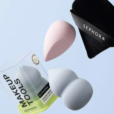 Губка для нанесения тонального крема Sephora Collection Precise foundation sponge, 1 парa