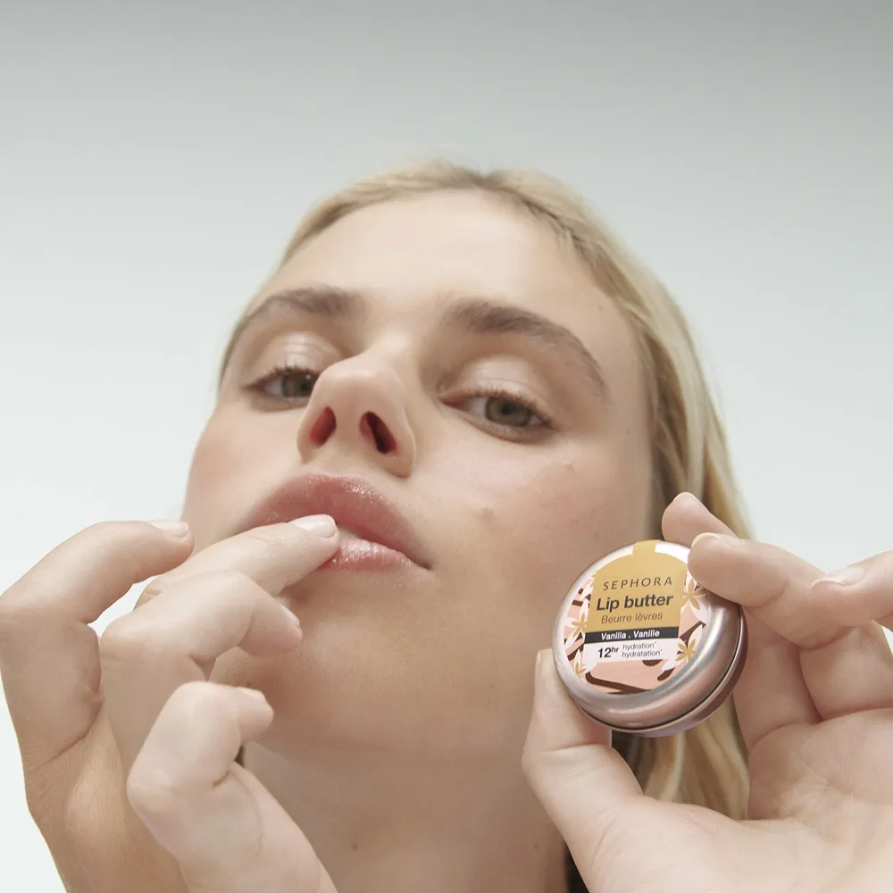 Увлажняющий уход за губами на 12 часов Sephora Collection Moisturizing Lip Butter, 10 г, оттенок ваниль
