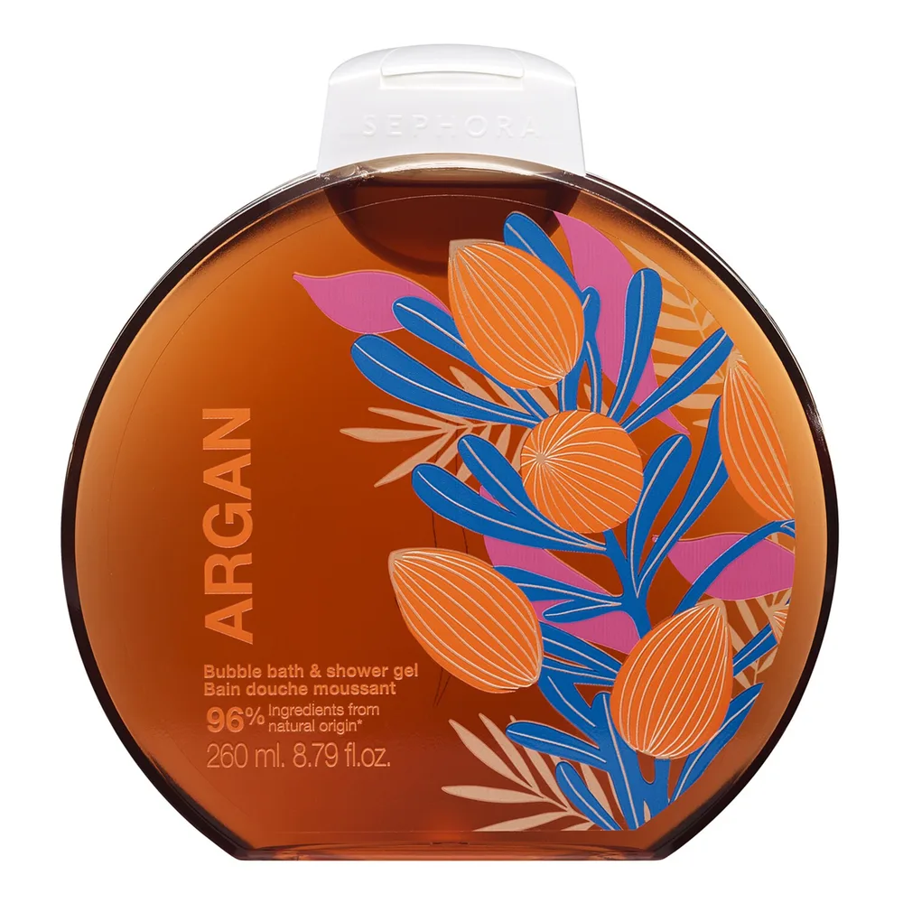 Гель для душа Sephora Collection Bubble Bath&Shower Gel, 260 мл, оттенок Argan