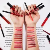 Sephora Collection Cream Lip Stain жидкая матовая помада для губ, оттенок 26 Pretty Auburn — фото 5