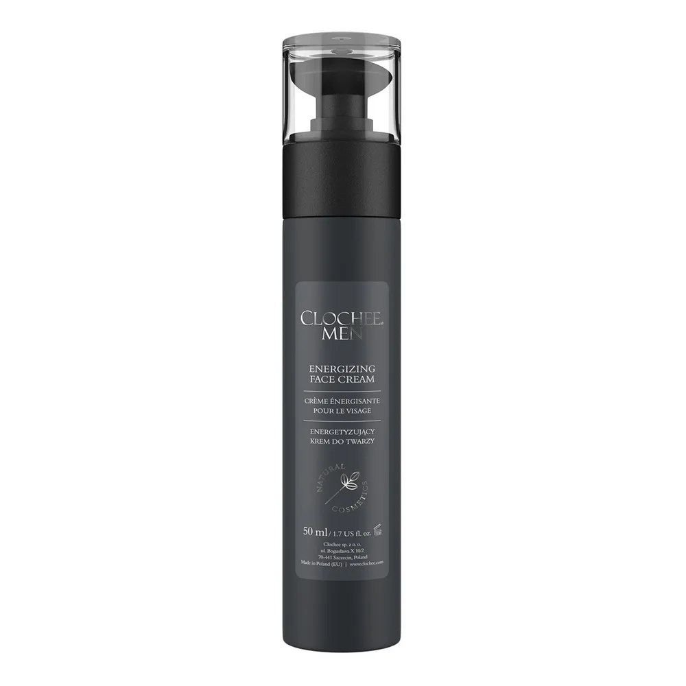 Мужская косметика для лица - Крем для ухода за кожей Clochee Energizing face cream, 50 мл