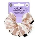 Набор резинок для волос GLOV Scrunchies 2 Pack (M), чёрный/Champagne — фото 1