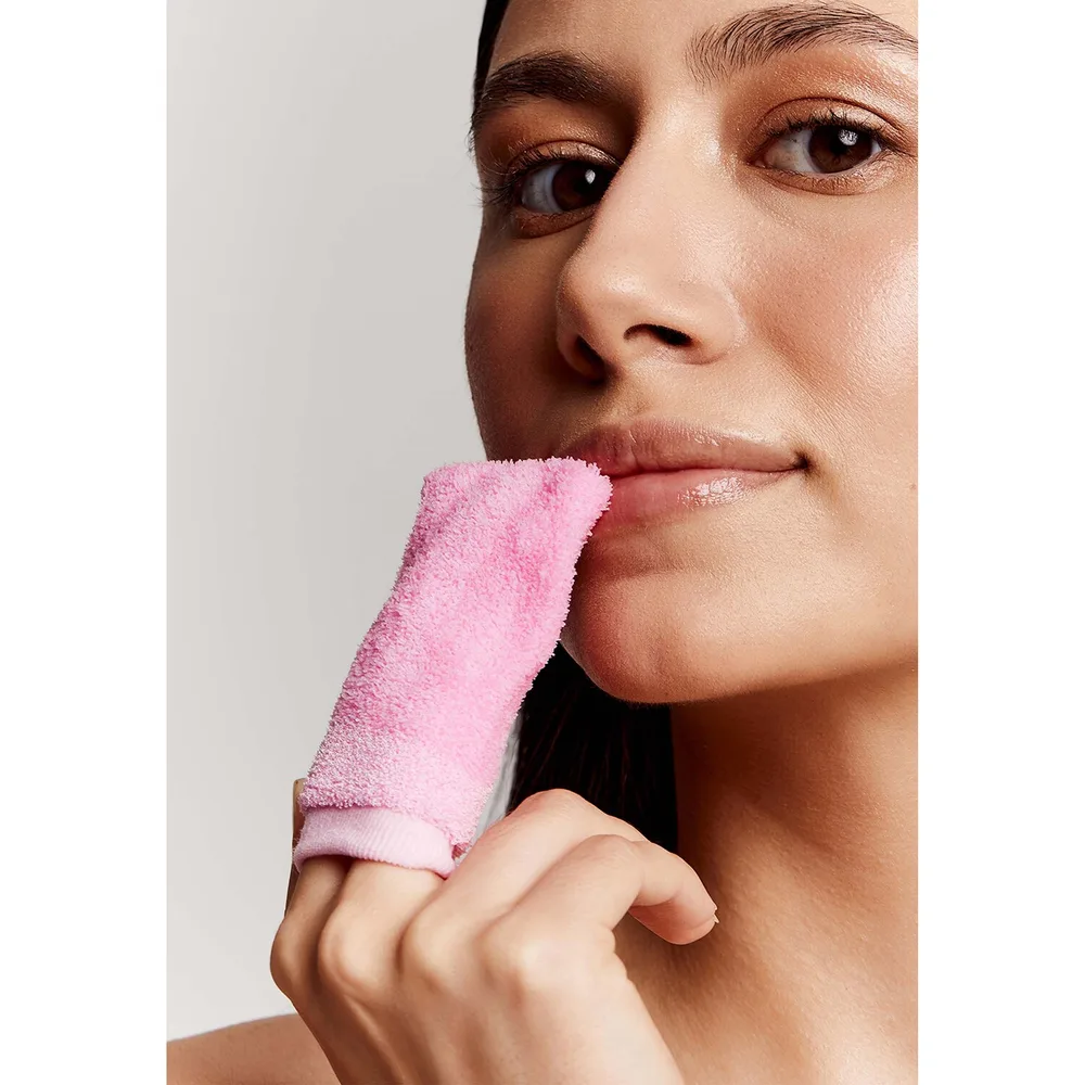 GLOV Velvet Lips Set набор для губ и снятия макияжа Pink