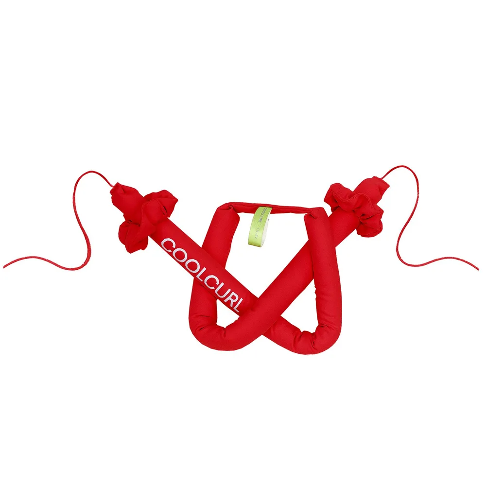 Набор для волос - Валик GLOV Heatless Hair Curling Set CoolCurl Bag Red, 1 шт