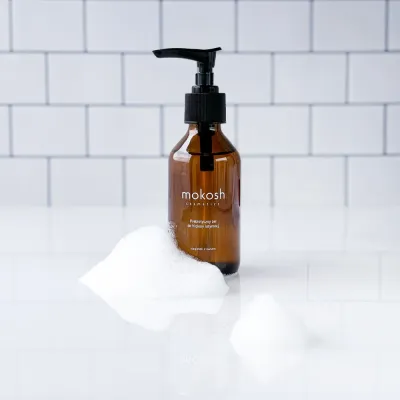 Гель для душа "Цитрусовое освежение" Mokosh Prebiotic intimate hygiene gel "Calendula with oats", 100 мл