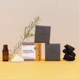 Маска для зрелой проблемной кожи лица Unbottled Detox solid cleanser & mask, 90 г — фото 1