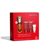 Двойная сыворотка и супер восстанавливающий набор Clarins Christmas set, 50 мл — фото 2
