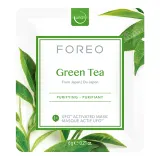 FOREO Green Tea UFO маска для лица тканевая очищающая с зелёным чаем 6 шт, 6 pcs — фото 1