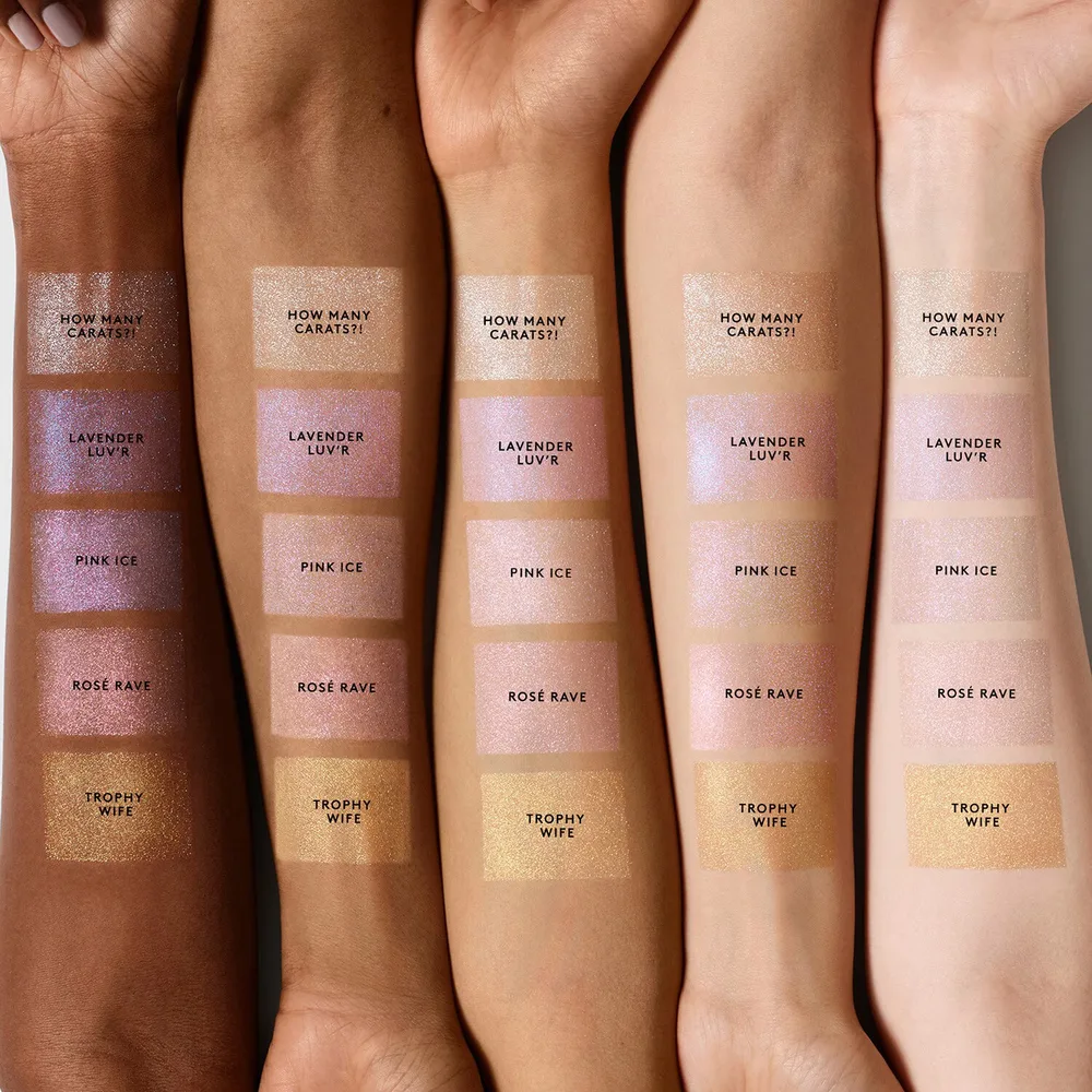 Румяна для лица и тела Fenty Beauty Diamond Bomb All-Over Diamond Veil, 8 г, оттенок How Many Carats?!