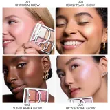 Палетка для макияжа Dior Backstage Backstage Glow Maximizer, 10 г, оттенок 002 Frosted Opal Glow — фото 3