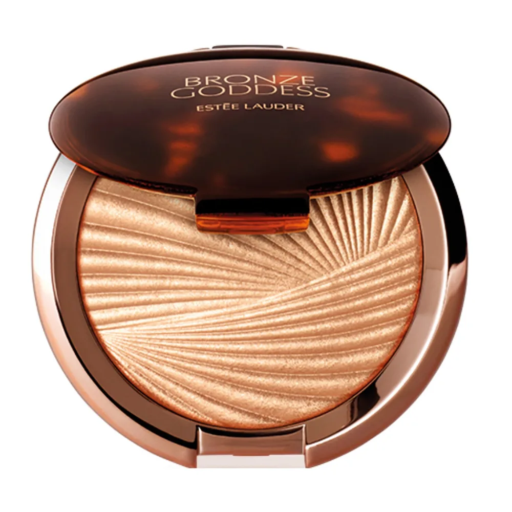 ESTEE LAUDER Bronze Goddess Highlighting Powder Gelee Хайлайтер для лица 9 г, оттенок Heat Wave