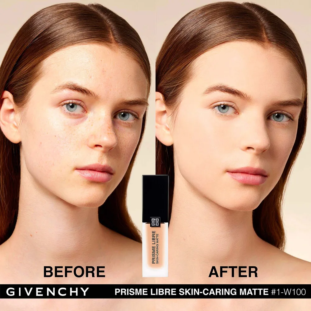 Матирующий уходовой тональный крем Givenchy Prisme Libre Skin Caring Matte, 30 мл, оттенок 1-N95