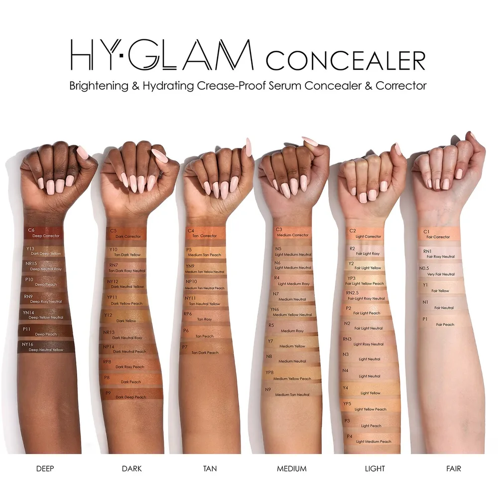 Корректор осветляющий Natasha Denona Hy-Glam Concealer, 7 мл, оттенок N1