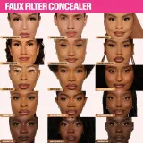 Макияж для лица "Сияние кожи" Huda Beauty #FAUXFILTER Luminous Matte Liquid Concealer — фото 3