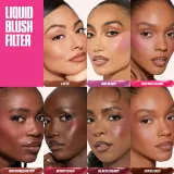Румяна в жидкой форме Huda Beauty Blush Filter, 4.5 мл, оттенок Ube Cream — фото 3