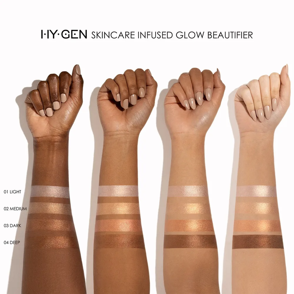 Румяна Glow Beautifier Natasha Denona Hy-Gen Skincare Infused, 10 г, оттенок Light