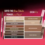 Карандаш для бровей Too Faced Super Fine Brow Detailer, 0.8 г, оттенок Medium Brown — фото 5