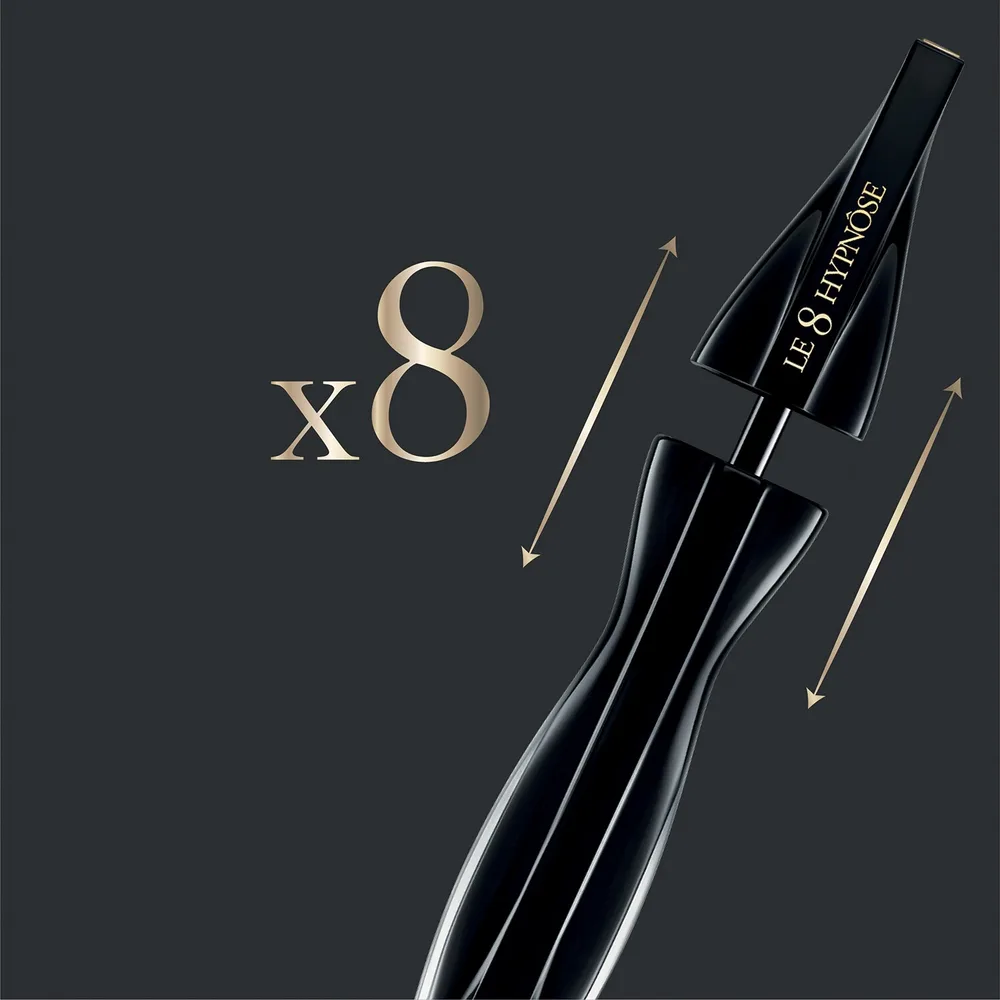 Тушь для объема ресниц Lancôme Le 8 Hypnôse, 01 Noir Sculptural, 8 мл