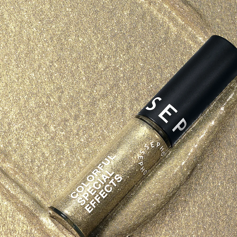 Жидкая глиттерная тени для век Sephora Collection COLORFUL SPECIAL EFFECTS, 5 мл, оттенок 02 Magical blue