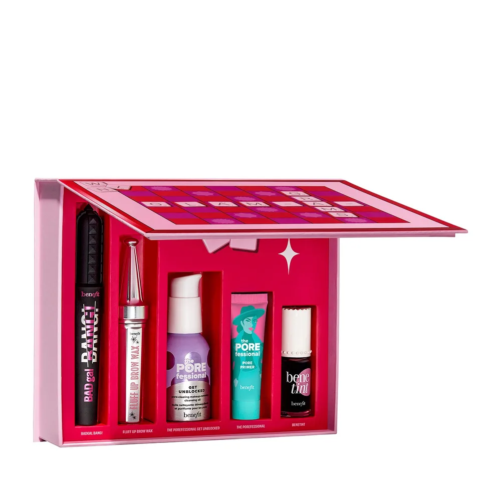 Набор для ухода за кожей и макияжа Benefit Cosmetics Glam-A-Grams, 8.5 г