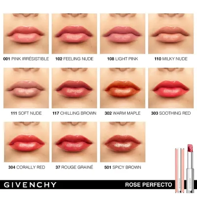 Помада для губ "Блеск" Givenchy Rose Perfecto