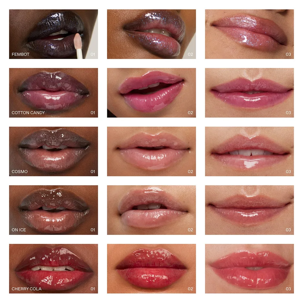 Окрашенный бальзам для губ с гиалуроновой кислотой Rem Beauty Essential Drip, оттенок cherry cola