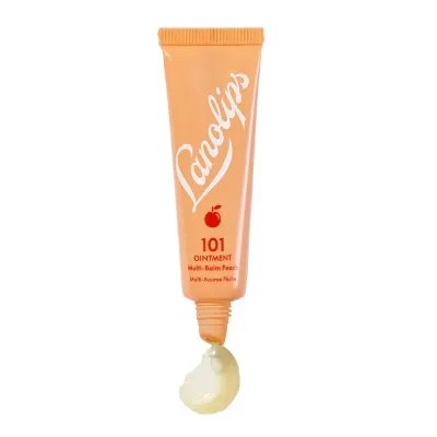 Персиковый мультибальзам Lanolips 101 Ointment Multibalm, 10 г