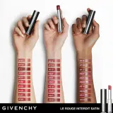 Макияж для губ - набор помад "Губы в цвету" Givenchy Le Rouge Interdit Satin, 2.7 г, оттенок Nr 114 Nude Amande — фото 2