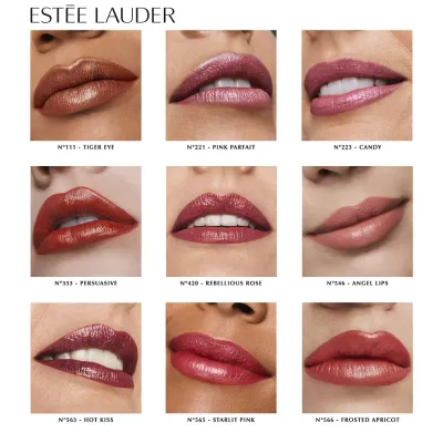 ESTEE LAUDER Pure Color Hi-Lustre Lipstick помада для губ сияющая стойкая, 3.5 г