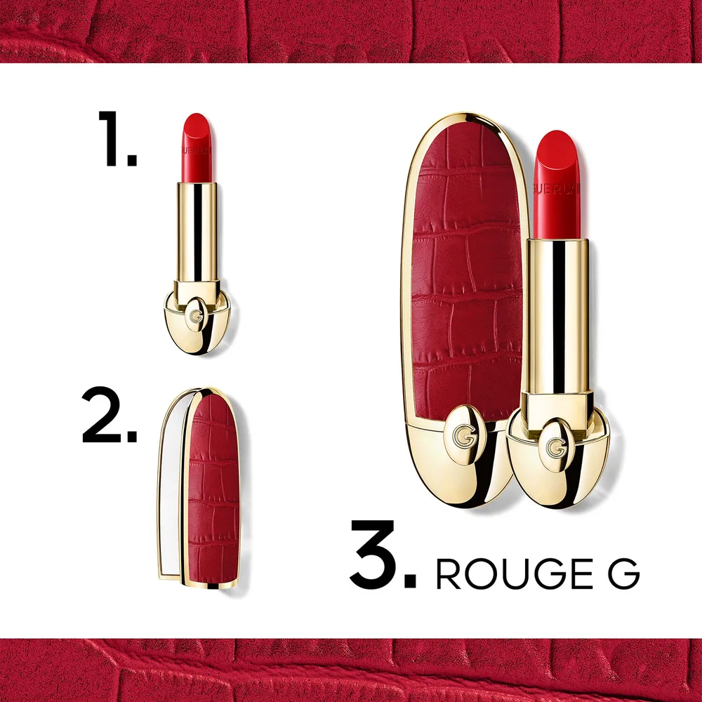 Драгоценный камень среди помад с возможностью персонализации GUERLAIN Rouge G Case, оттенок Les Studs