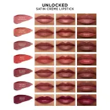 Помада для губ "Розовый рассвет" Hourglass Unlocked Satin Crème, 4 г, оттенок Flora 330 — фото 1