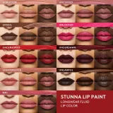 Долговременная жидкая помада Fenty Beauty Stunna Lip Paint Longwear Fluid Lip Color, 4 мл, оттенок Uncensored — фото 2