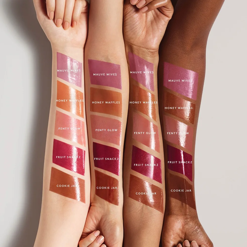 Блеск для губ с насыщенным цветом Fenty Beauty Gloss Bomb Cream, 9 мл, оттенок Fenty Glow