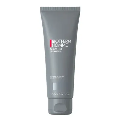 Мужская косметика для лица - Гель для умывания "Моющий" Biotherm Face cleanser, 125 мл