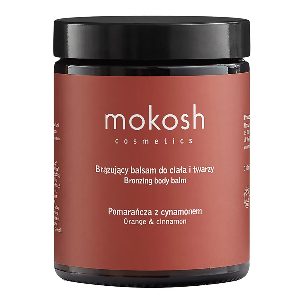 Апельсин с корицей Mokosh Bronzing body and face balm, 180 мл
